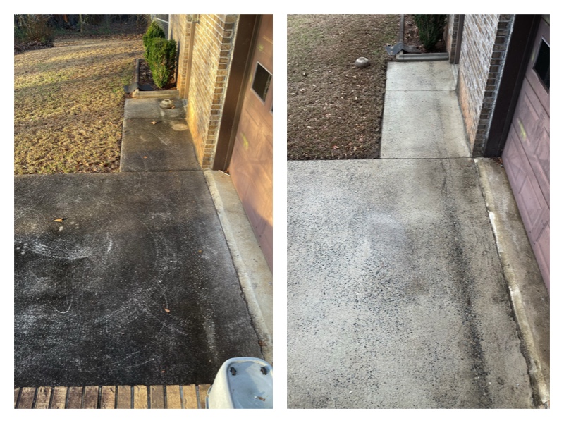 Concrete Cleaning in Warner Robins, GA 1